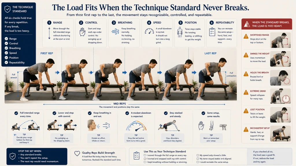 Strength Load Technique Checklist