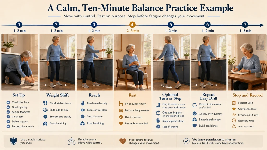 Ten Minute Balance Practice Sequence