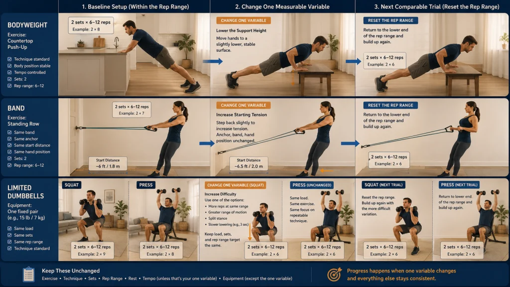 Three Home Progressive Overload Methods