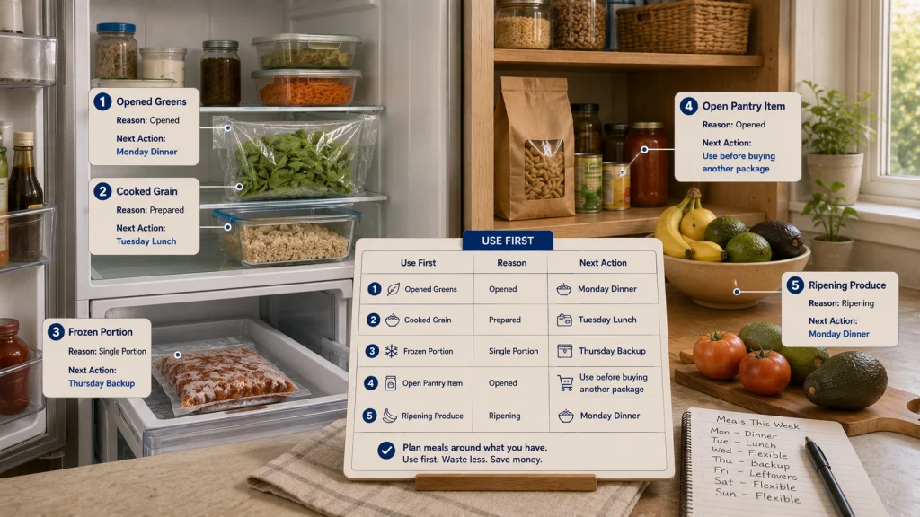 Use First Food Inventory