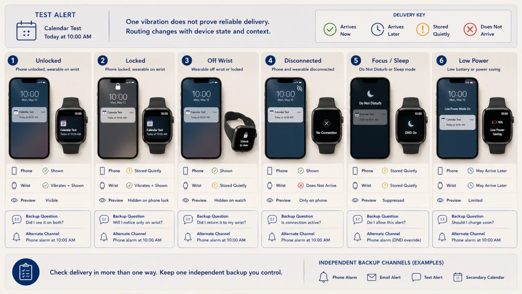 Wearable Notification State Test