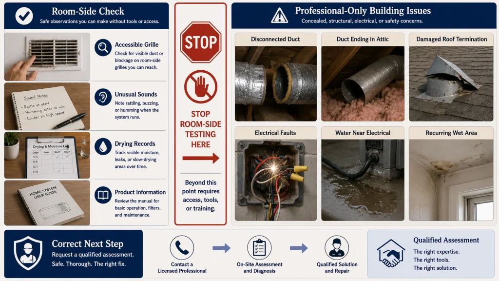 When Bathroom Ventilation Checks Must Stop