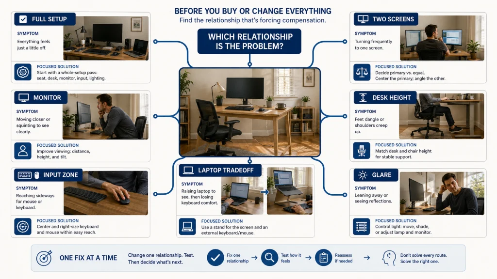 Workstation Problem Routing Map