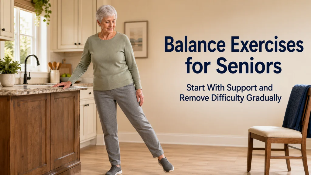 Balance Exercises For Seniors
