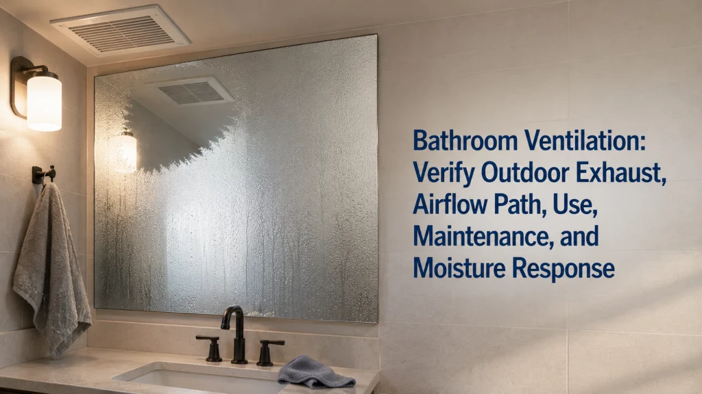 Bathroom Ventilation