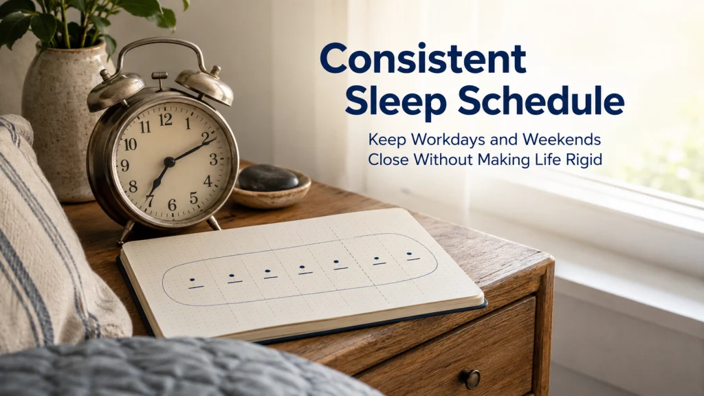 Consistent Sleep Schedule