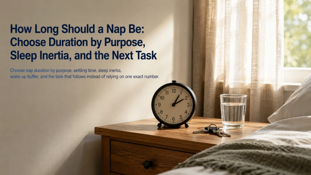 How Long Should A Nap Be