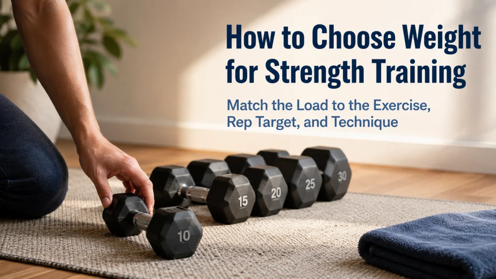 How To Choose Weight For Strength Training