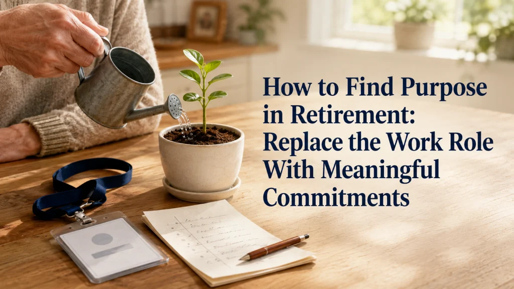 How To Find Purpose In Retirement