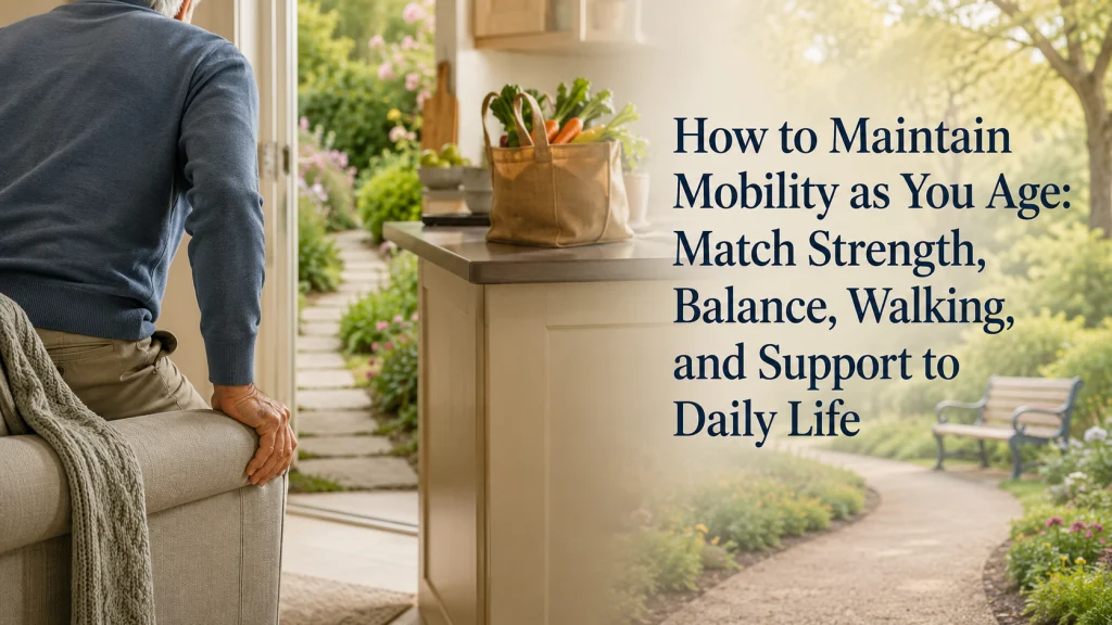 How To Maintain Mobility As You Age
