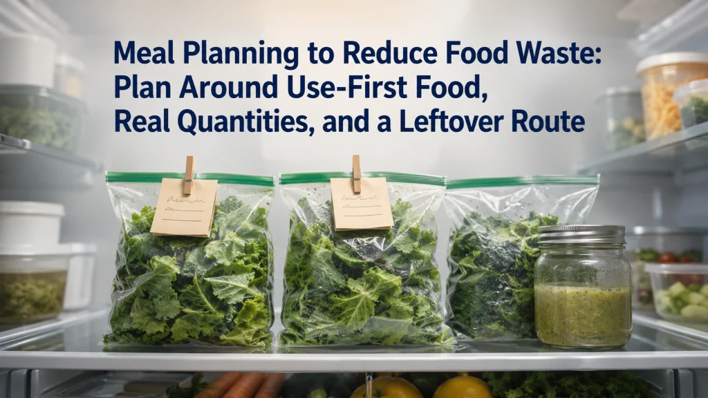 Meal Planning To Reduce Food Waste