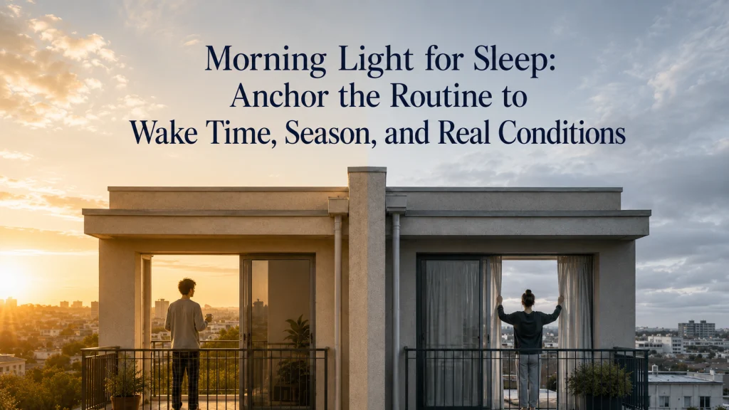 Morning Light For Sleep