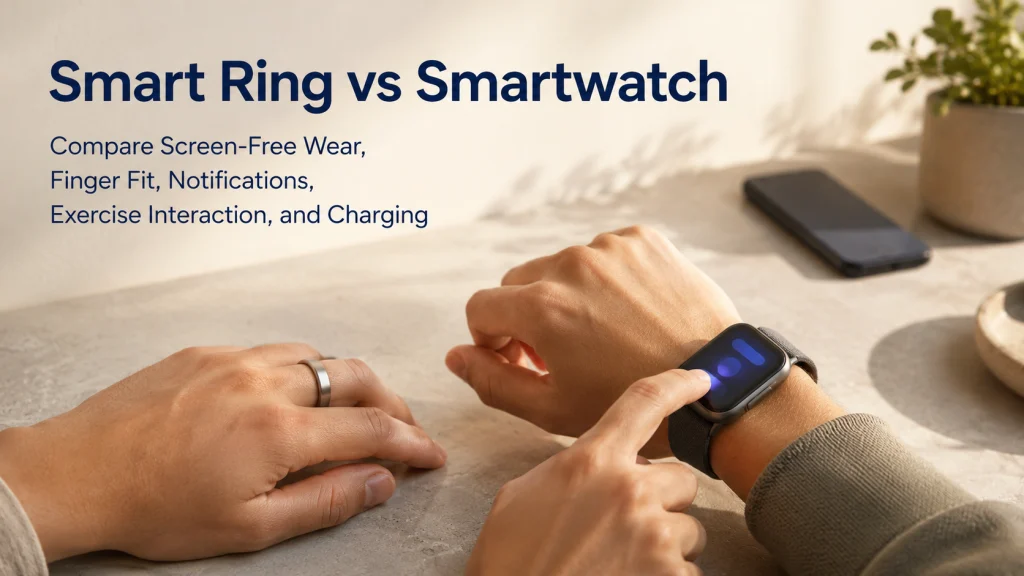Smart Ring Vs Smartwatch