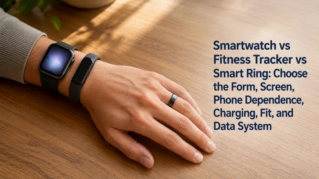 Smartwatch Vs Fitness Tracker Vs Smart Ring