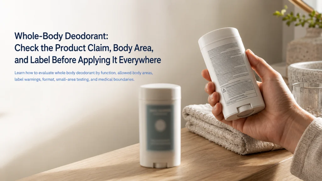 Whole Body Deodorant