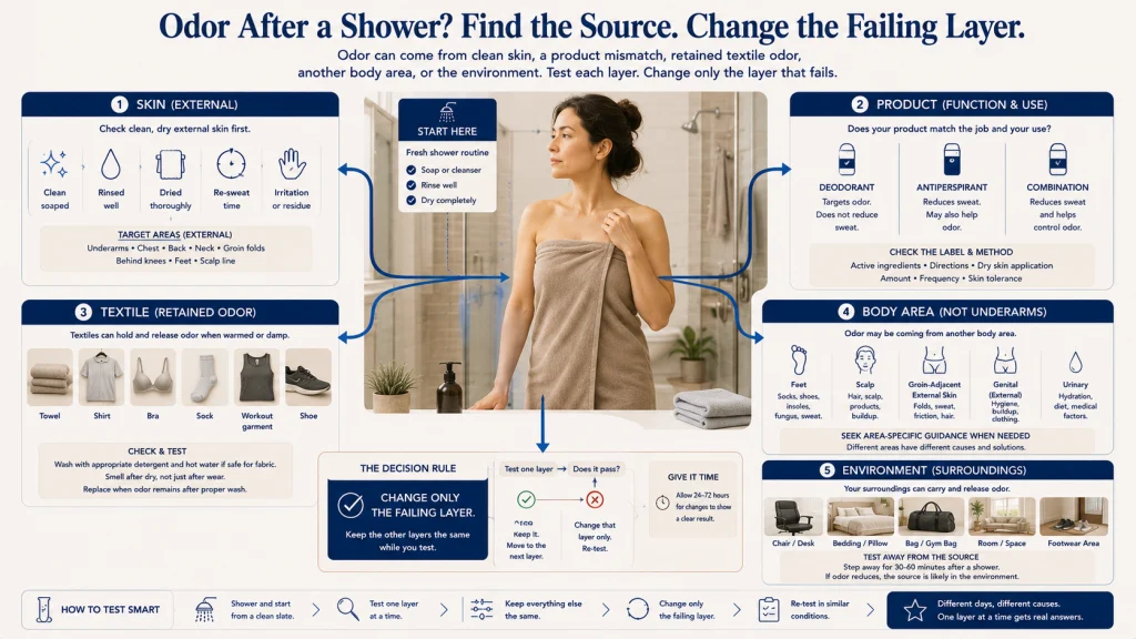 Body Odor Source Layer Decision Tree