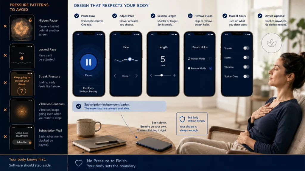Breathing App Safety Checklist