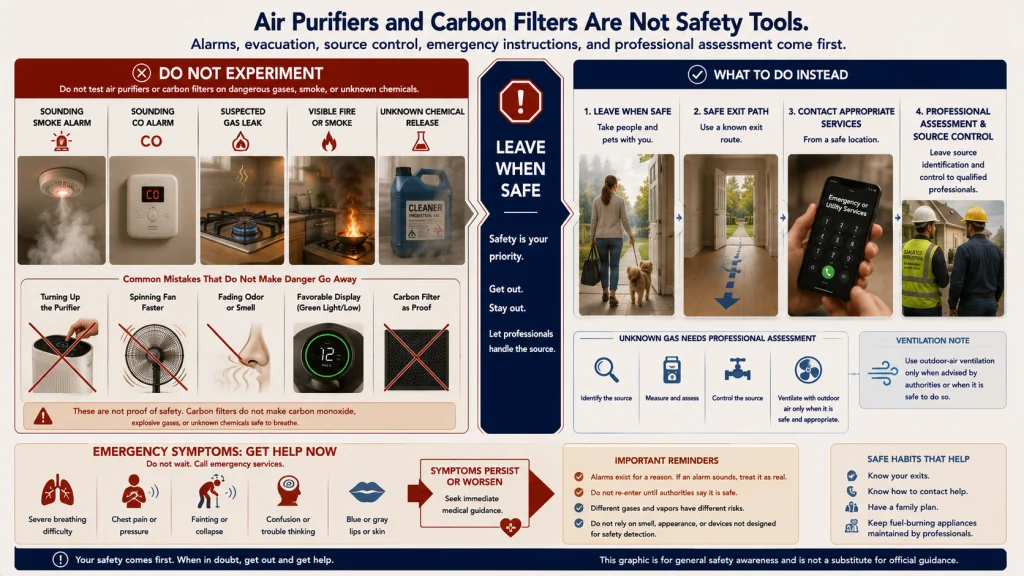 Hazardous Gas Air Purifier Boundary