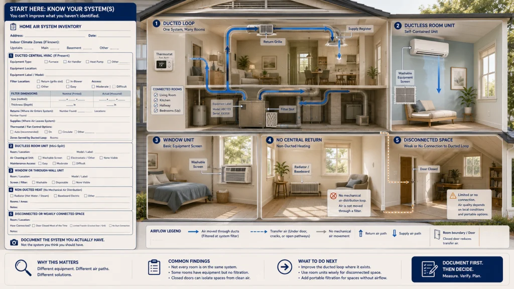 Home Air Distribution System Inventory