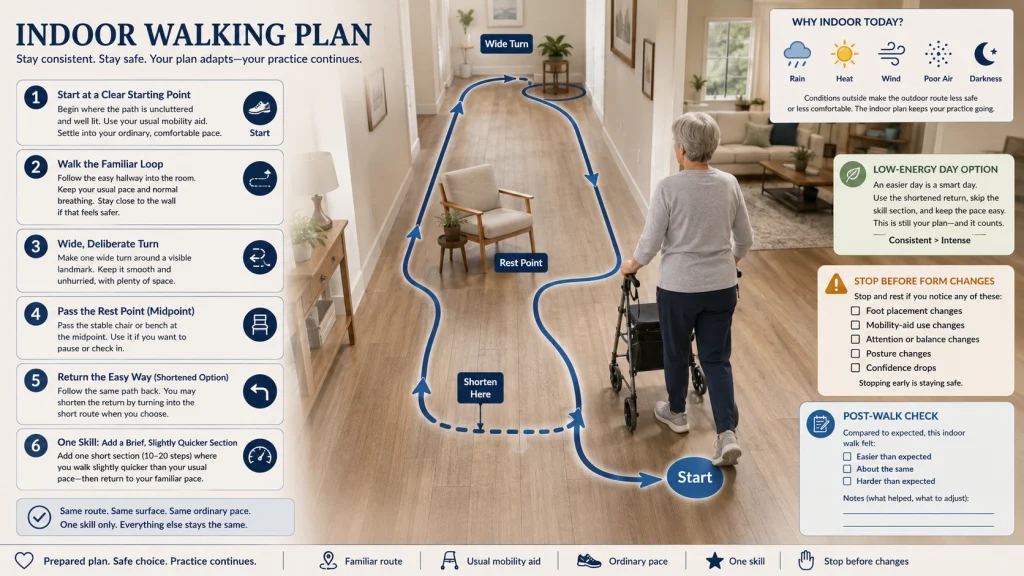 Indoor Walking Alternative Plan