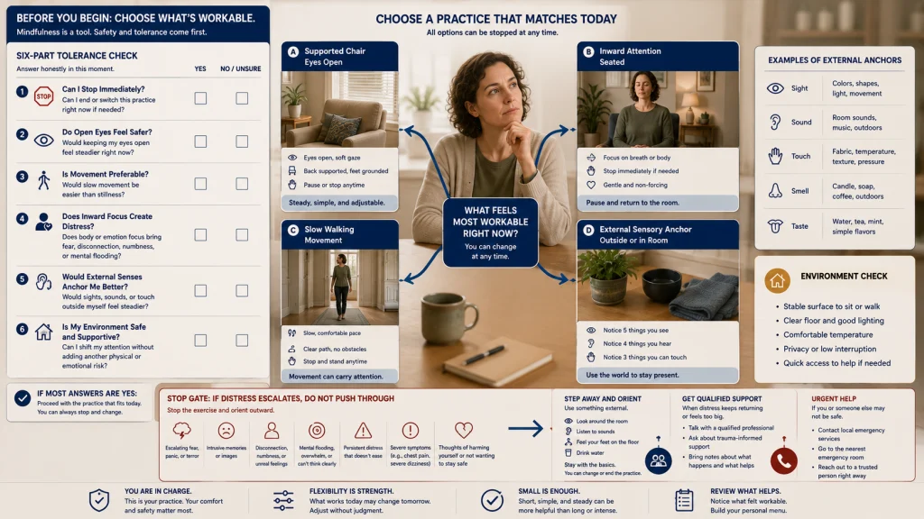 Mindfulness Safety and Tolerance Check