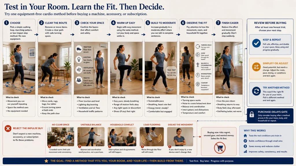 No Purchase Home Cardio First Test