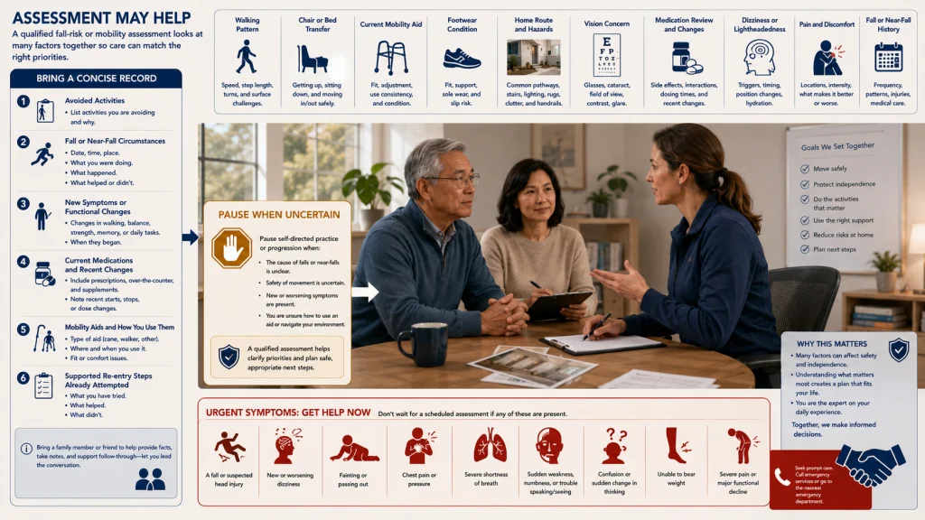 Professional Fall Risk and Mobility Support