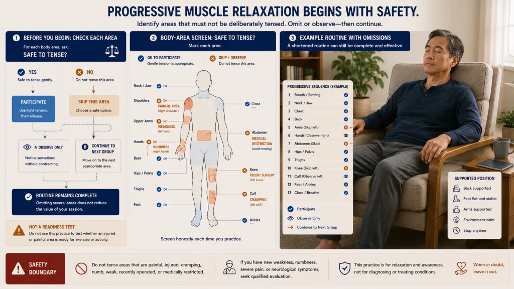 Progressive Muscle Relaxation Pain Screen