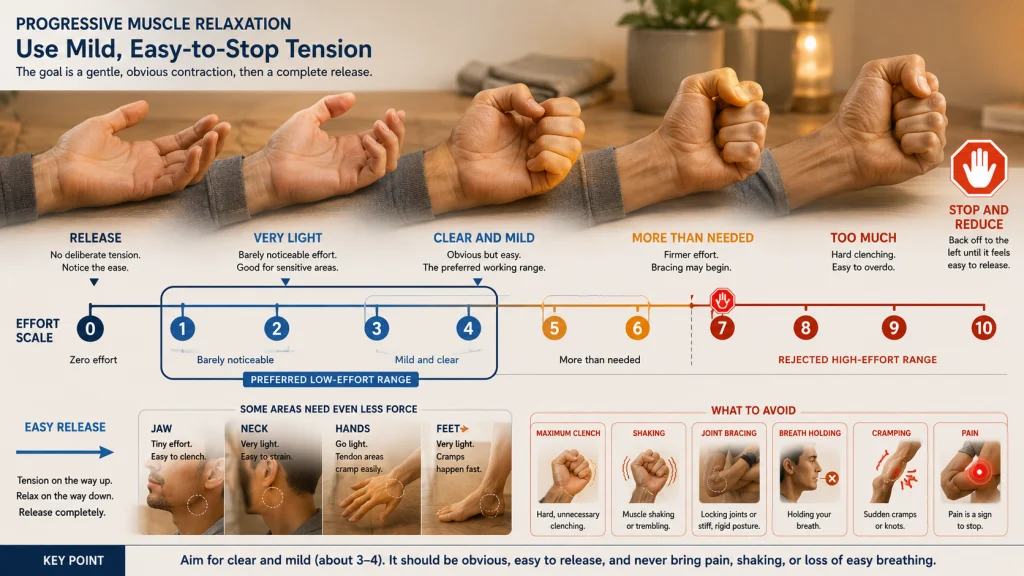 Progressive Muscle Relaxation Tension Scale