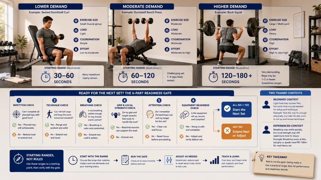 Rest Between Sets Demand and Readiness