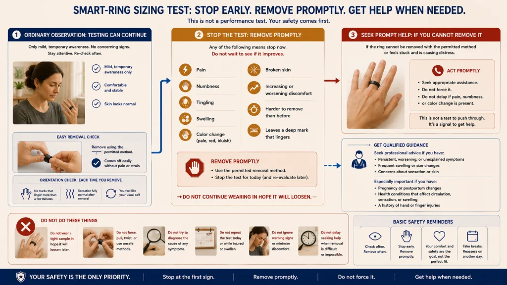 Smart Ring Removal Warning