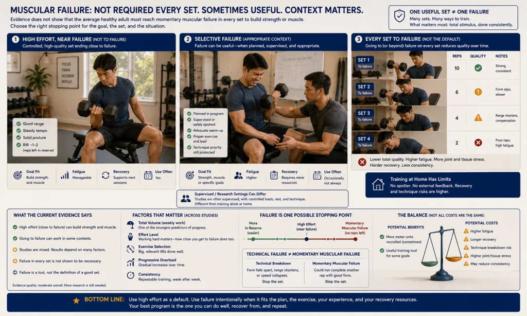 Training to Failure Evidence Summary