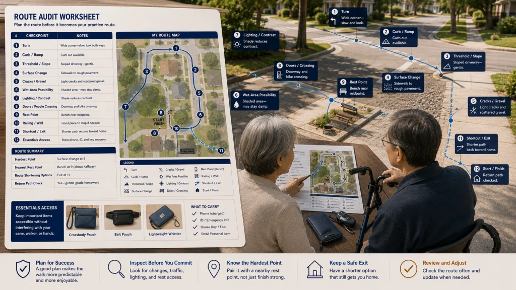 Walking Route Audit Worksheet
