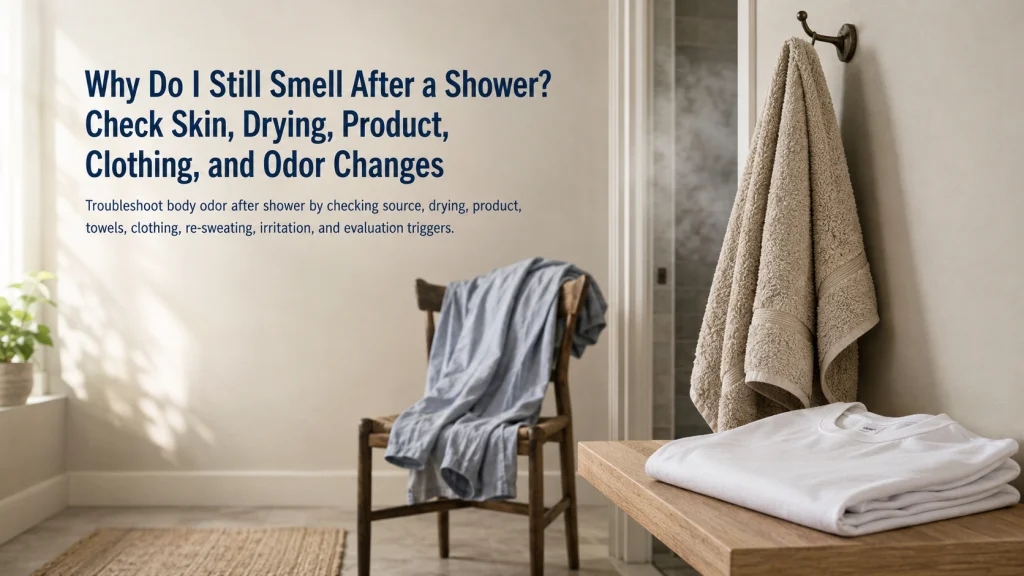 Body Odor After Shower