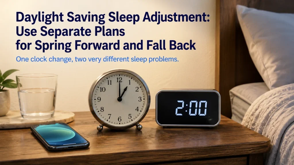 Daylight Saving Sleep Adjustment