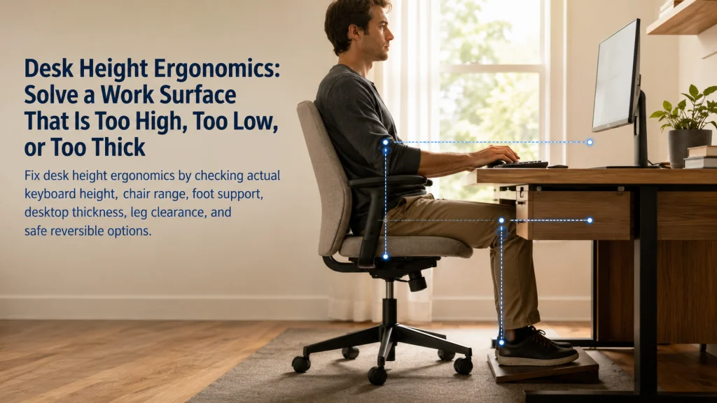 Desk Height Ergonomics