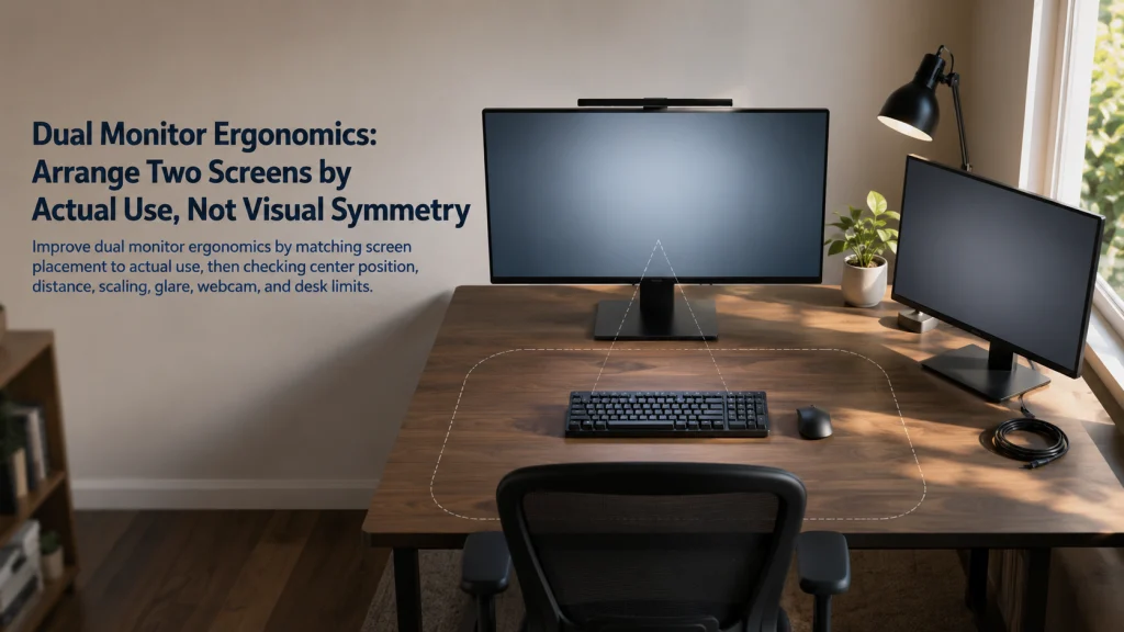 Dual Monitor Ergonomics
