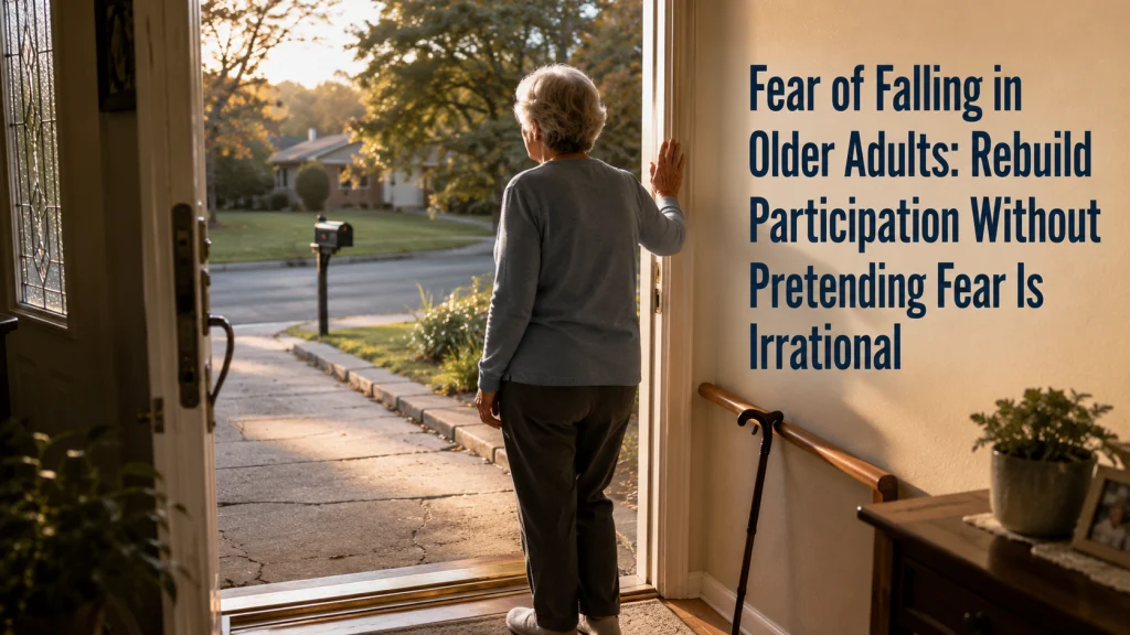 Fear Of Falling In Older Adults
