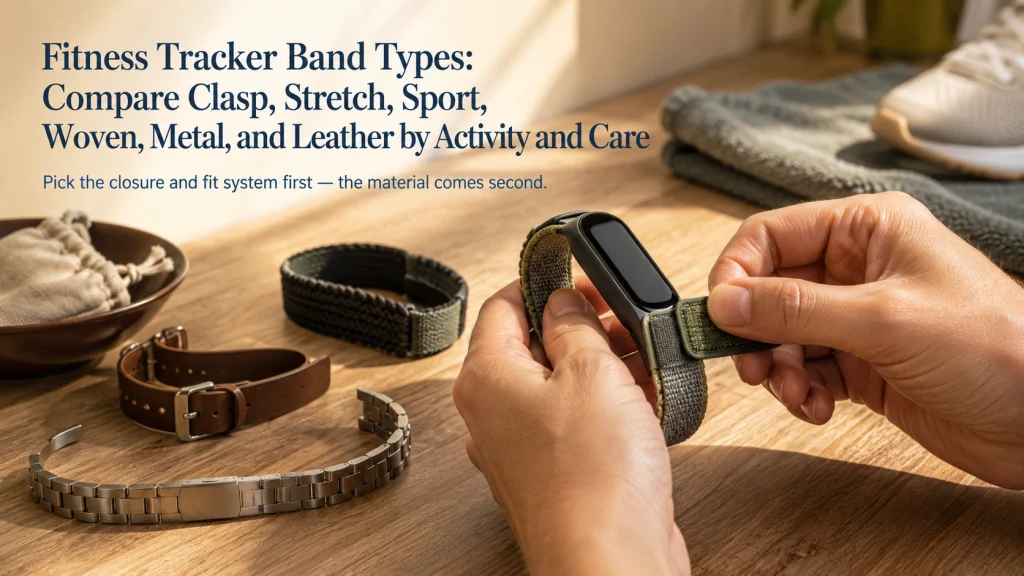Fitness Tracker Band Types