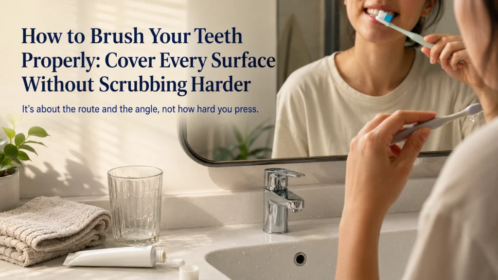 How To Brush Your Teeth Properly