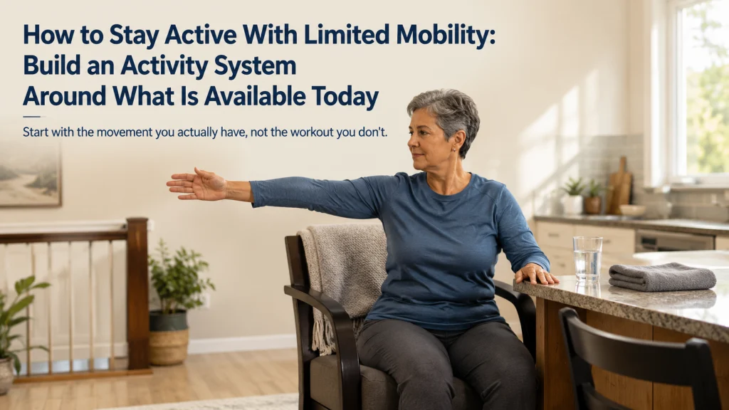 How To Stay Active With Limited Mobility