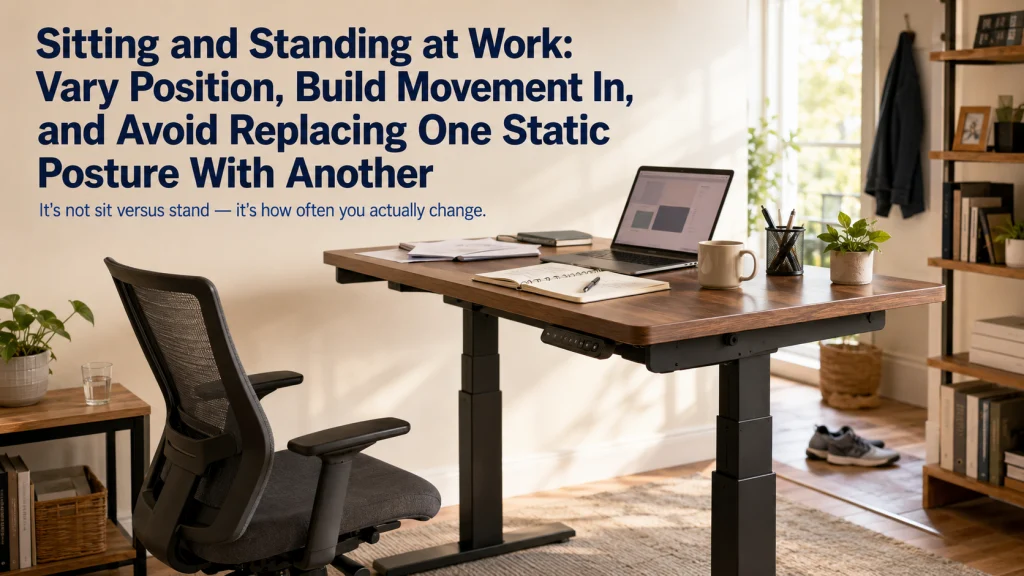 Sitting And Standing At Work