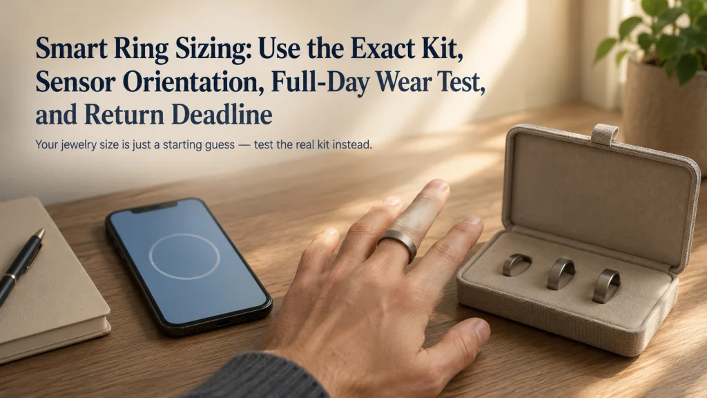Smart Ring Sizing